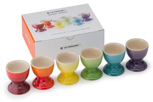 Le Creuset Le Creuset gift set egg cup 6-pack Rainbow