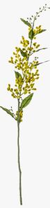 Lanzini Faux Mimosa Stem in Yellow, Set of Three