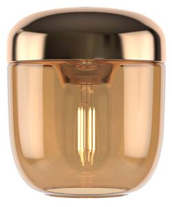 Umage Acorn lamp shade amber polished brass-amber