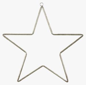 Decarie Large Silver Star, Set of Four