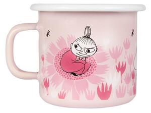 Muurla Girls enamel mug 25 cl Pink