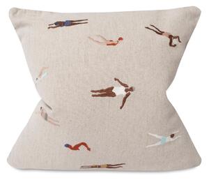 Fine Little Day Swimmers cushion cover 48x48 cm beige