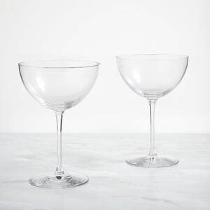 Pack of 2 Universal Coupe Glass Clear