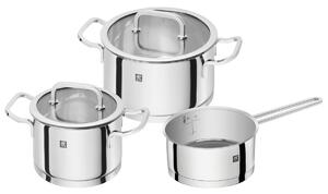 Zwilling Zwilling Moment S set of pots 3 pieces stainless steel-black