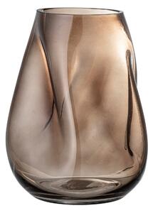 Bloomingville Bloomingville glass vase 26 cm brown