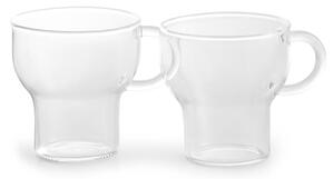 Sagaform Sagaform glass mug 15 cl 2-pack clear