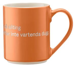 Design House Stockholm Astrid Lindgren mug, Det är ingen ordning… Swedish text