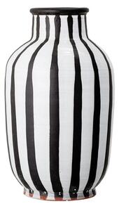 Bloomingville Schila vase terracotta 44 cm black and white