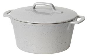 Broste Copenhagen Hasle casserole dish 19x23.5 cm light grey granite