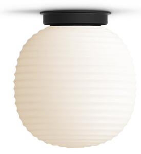 New Works Lantern ceiling lamp small Frosted white opal glass