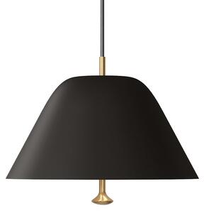 Audo Copenhagen Levitate pendant lamp Ø28 cm black-brass