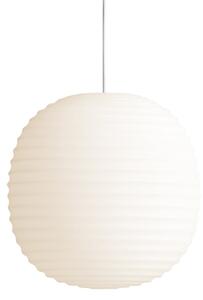 New Works Lantern pendant lamp small Frosted white opal glass