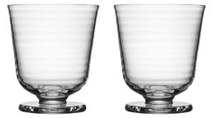 Kosta Boda Viva glass on foot 20 cl 2-pack Clear