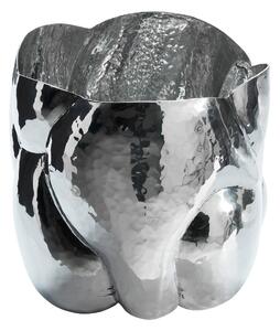 Tom Dixon Cloud vase low Silver