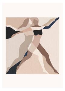Paper Collective Two Dancers poster 50x70 cm