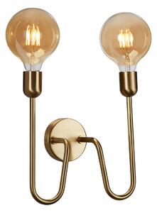 Belid Regal Duo wall lamp hard wired brass