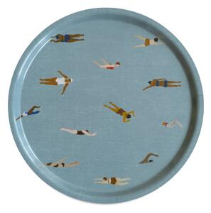 Fine Little Day Swimmers tray Ø38 cm Blue