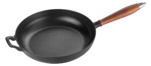 STAUB Vintage frying pan with wooden handle Ø28 cm Black