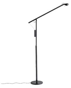 HAY Fifty-Fifty floor lamp Soft black