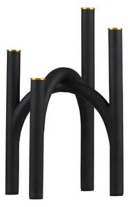 AYTM Angui candle stick 34 cm Black-gold