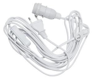 Star Trading cord stand E14 5 m with switch White