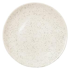 Broste Copenhagen Nordic Vanilla plate Ø20 cm Cream with grains