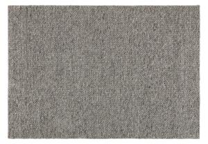 Scandi Living Braided wool carpet natural grey 200x300 cm