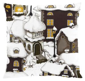 Arvidssons Textil Lyckeby pillowcase 43x43 cm Brown