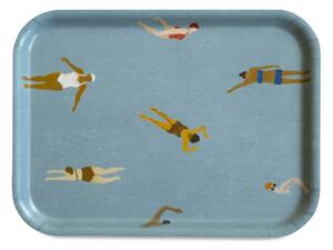 Fine Little Day Swimmers tray 20x27 cm Blue