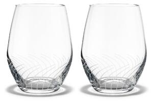 Holmegaard Cabernet Lines water glass 25 cl 2-pack Clear