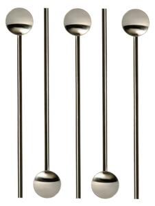 Dorre Tor cocktailspoon with straw 20 cm 6-pack Stainless steel