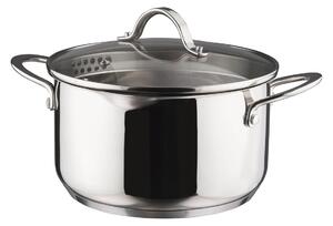 Dorre Kosmo casserole with glass lid 22 cm 3 L Stainless steel