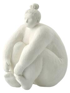 Lene Bjerre Serafina decoration sitting woman 24 cm White