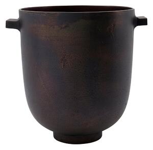 House Doctor Foem flowerpot Ø20 cm Browned brass