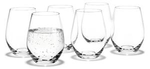 Holmegaard Cabernet water glass clear 6 pack 25 cl