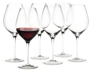 Holmegaard Cabernet red wine glass 69 cl 6-pack Clear