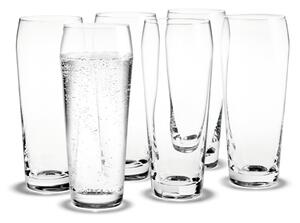 Holmegaard Perfection water glass clear 6 pack 45 cl