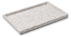 Humdakin Humdakin Terrazzo tray 30x20 cm White-brown