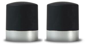 Sagaform Wine and champagne cork 2-pack Black-silver