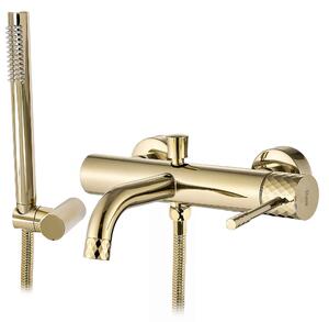 Bathroom faucet Rea Lungo Diamond Gold