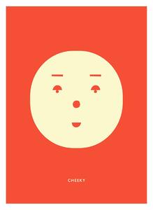 Paper Collective Cheoaky Feeling poster 50x70 cm