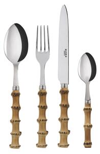 SABRE Paris Panda cutlery 24 pieces Stainless steel-bamboo