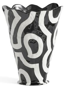 HAY Jessica Hans Shadow vase 25 cm Black-white