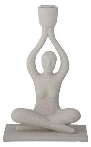 Bloomingville Lucie candle sticks 24 cm White