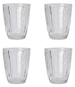Nicolas Vahé Groove drinking glass 20 cl 4-pack Clear