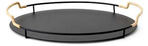 Audo Copenhagen Balcony serving tray Ø36.5 cm Black