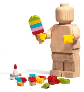 Lego LEGO mini wooden figurine Soaped oak