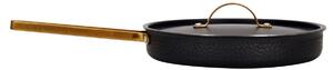 Vargen & Thor Arvet hammered black sauce pan with lid Modell X2. Ø28 cm
