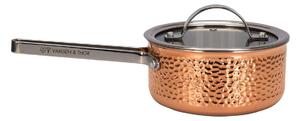 Vargen & Thor Mjölner hammered copper saucepan with lid Vera. 1.6 L