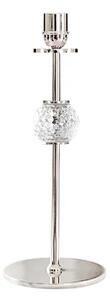 Hilke Collection La Luna candle sticks 30 cm Nickel-plated brass and glass